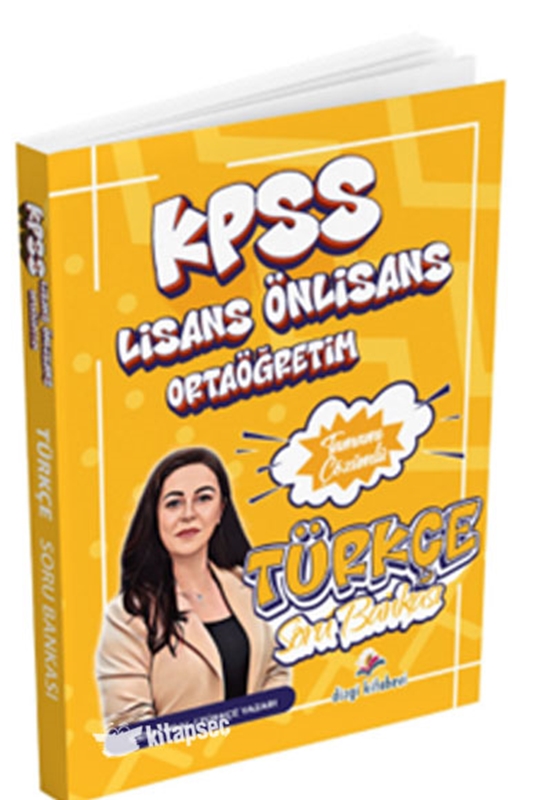 resm 2026 KPSS Lisans Önlisans Ortaöğretim Türkçe Tamamı Çözümlü Soru Bankası Dizgi Kitap