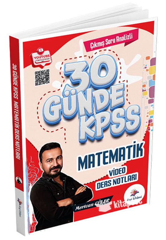 resm KPSS 30 Günde Matematik Video Ders Notları - Mertcan Güler Dizgi Kitap
