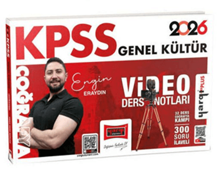 Resim 2026 KPSS Genel Kültür Coğrafya Video Ders Notları