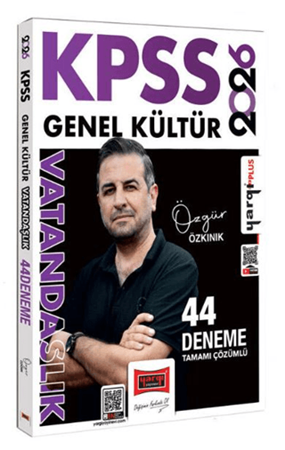 Resim 2026 KPSS Genel Kültür Tamamı Çözümlü Vatandaşlık 44 Deneme