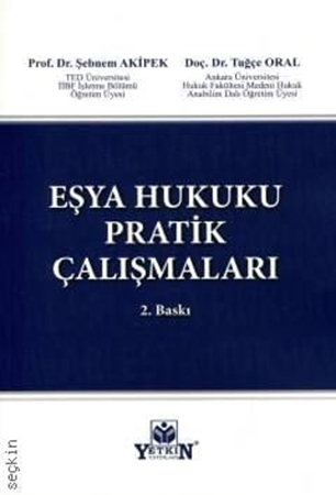 Resim Eşya Hukuku Pratik Çalışmaları - Yetkin Yayınları