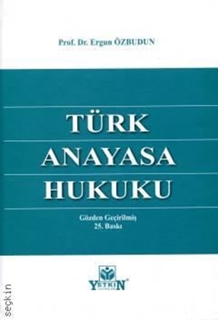 Resim Türk Anayasa Hukuku - Yetkin Yayınları