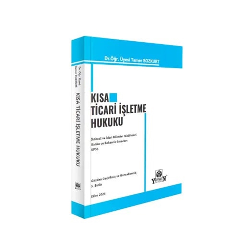 resm Kısa Ticari İşletme Hukuku - Yetkin Yayınları