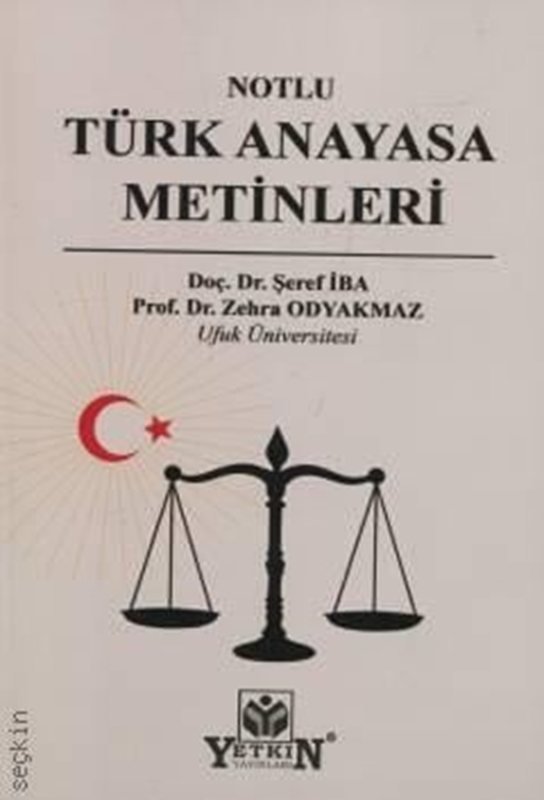 resm Türk Anayasa Metinleri - Yetkin Yayınları