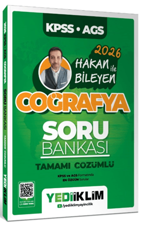 Resim 2026 KPSS AGS Coğrafya Tamamı Çözümlü Soru Bankası
