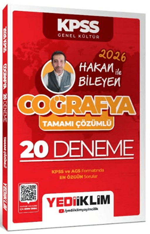 resm 2026 KPSS Coğrafya Tamamı Çözümlü 20 Deneme