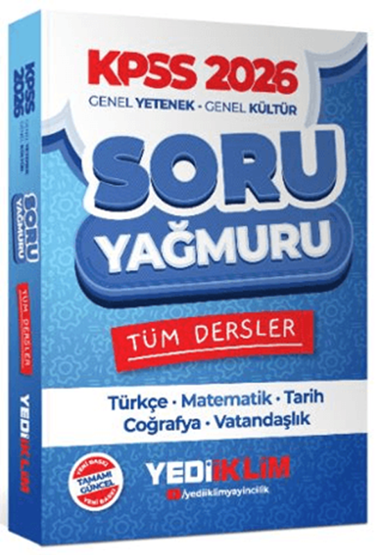 resm 2026 KPSS Genel Yetenek Genel Kültür Tüm Dersler Soru Yağmuru