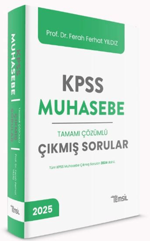 resm KPSS Muhasebe Tamamı Çözümlü Çıkmış Sorular