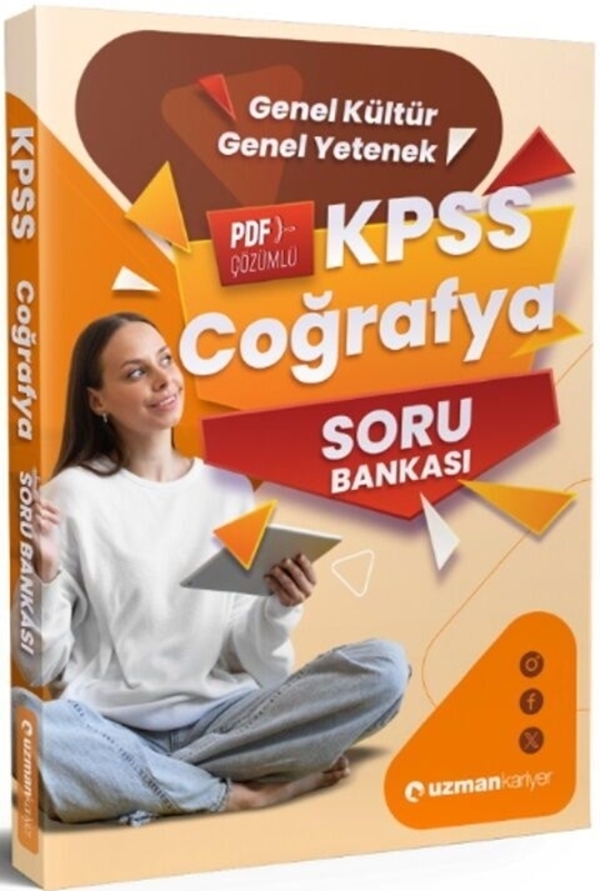 resm Uzman Kariyer 2026 KPSS Coğrafya Soru Bankası Çözümlü