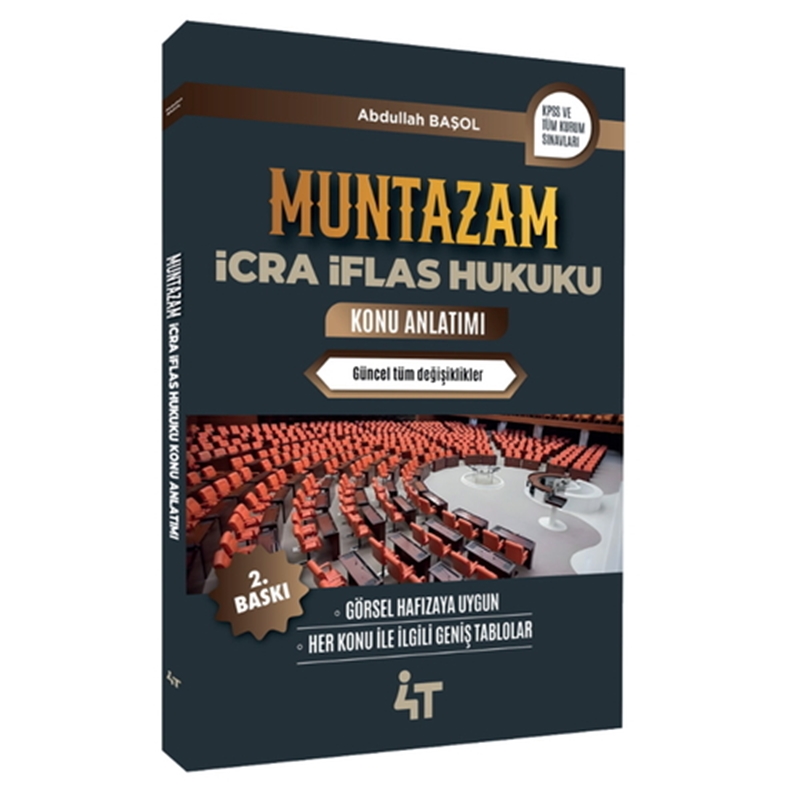 resm Muntazam İcra ve İflas Hukuku Konu Anlatımı 4T Yayınları 2025