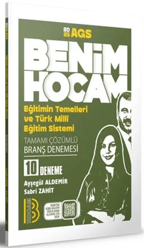 resm 2025 AGS Eğitimin Temelleri ve Türk Milli Eğitim Sistemi Tamamı Çözümlü 10 Branş Deneme