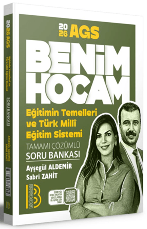resm 2026 AGS Eğitimin Temelleri ve Türk Milli Eğitim Sistemi Tamamı Çözümlü Soru Bankası