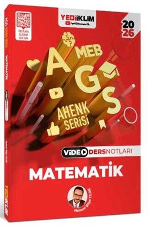 Resim Meb Ags Ahenk Serisi Matematik Video Ders Notları - Yediiklim Yayınları