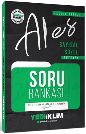 Resim Ales Sayısal Sözel Yetenek Soru Bankası - Yediiklim Yayınları