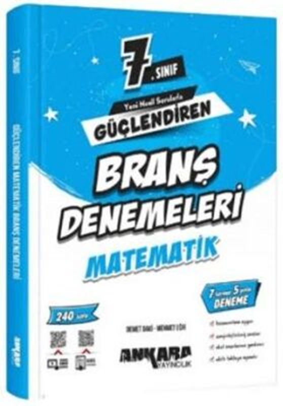 resm 7. Sınıf Matematik Güçlendiren Branş Denemeleri