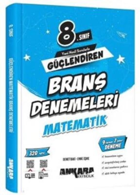 resm 8. Sınıf Matematik Güçlendiren Branş Denemeleri