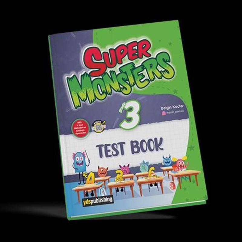 resm 3.Sınıf Super Monster Test Book  - Yds Publishing