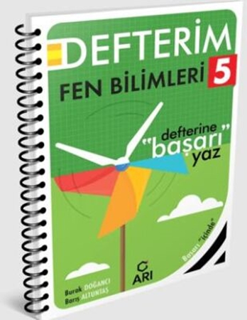 Resim Arı Yayıncılık 5. Sınıf Fen Bilimleri Defterim