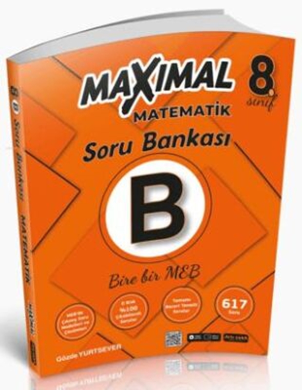 resm 8. Sınıf Matematik B Maximal Bire Bir MEB Soru Bankası