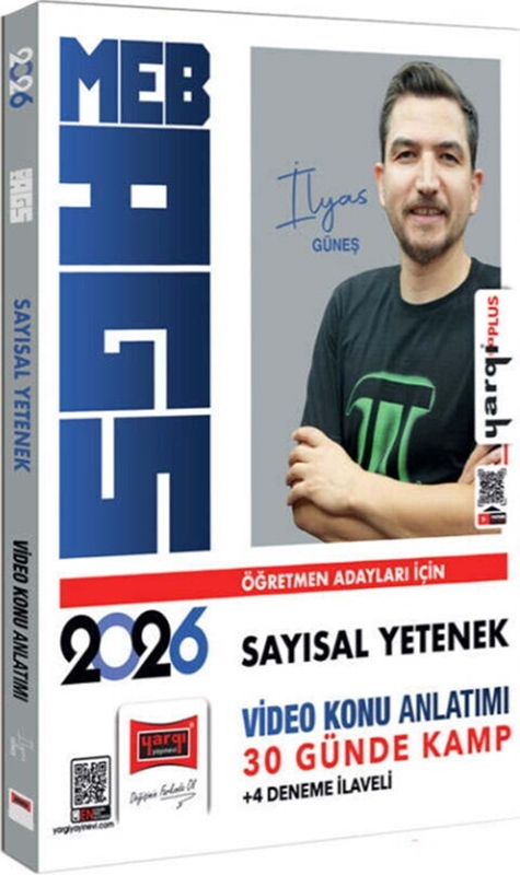 resm Meb Ags Sayısal Yetenek Video Konu Anlatımı 30 Günde Kamp Kitabı - Yargı Yayınları