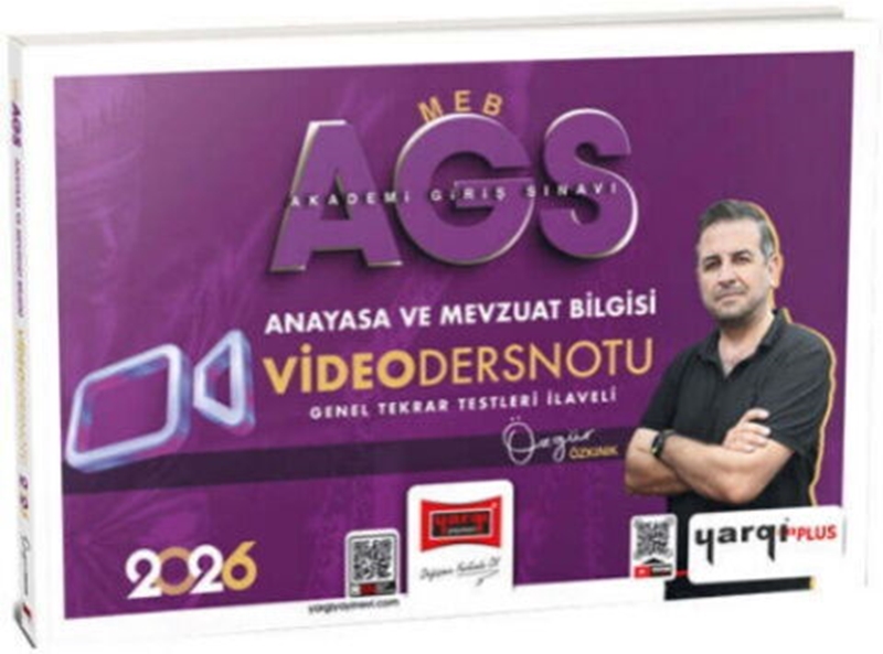resm Meb Ags Anayasa Ve Mevzuat Bilgisi Video Ders Notları - Yargı Yayınları