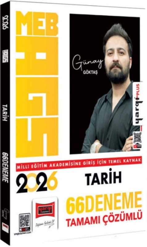 resm Meb Ags Tarih Çözümlü 66 Deneme - Yargı Yayınları