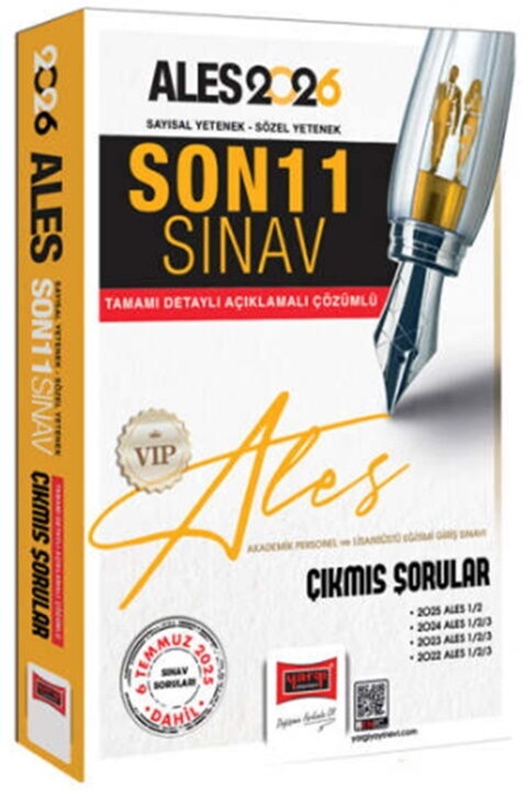 resm Ales Vip Sayısal Sözel Yetenek Son 11 Sınav - Yargı Yayınları