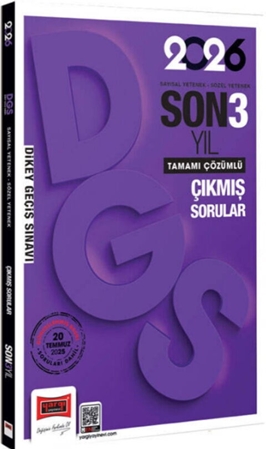Resim Dgs Sayısal Sözel Son 3 Yıl Çıkmış Sorular - Yargı Yayınları
