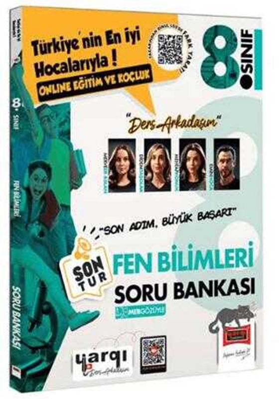 resm 8.Sınıf Fen Bilimleri Son Tur Soru Bankası - Yargı Yayınları