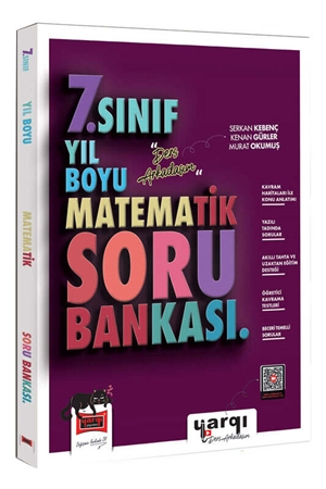 Resim 7.Sınıf Matematik Yıl Boyu Soru Bankası - Yargı Yayınları