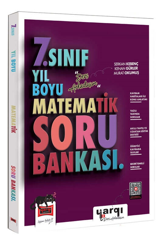 resm 7.Sınıf Matematik Yıl Boyu Soru Bankası - Yargı Yayınları