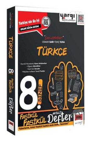 Resim 8.Sınıf Türkçe Fasikül Fasikül Akıllı Defter - Yargı Yayınları
