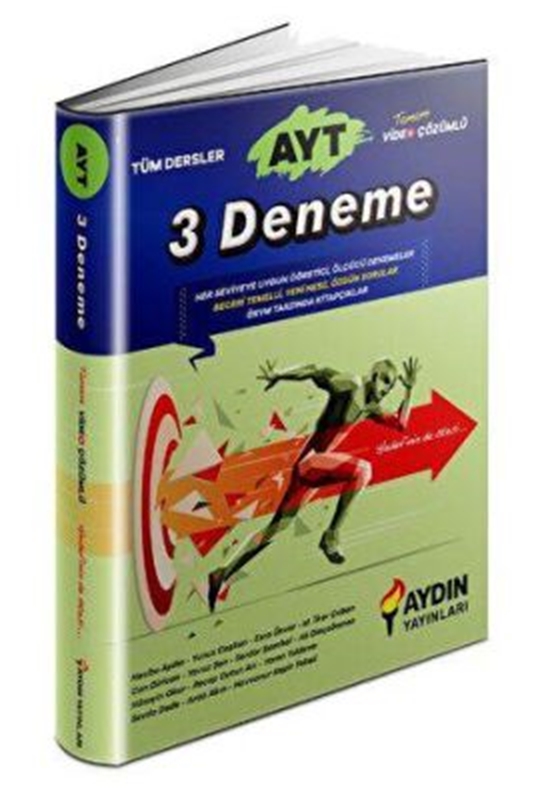 resm Aydın Yayınları AYT 3 Fasikül Deneme