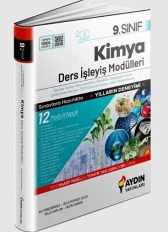resm Aydın Yayınları 9. Sınıf Kimya Ders İşleyiş Modülleri