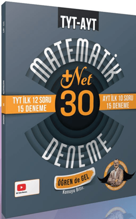 Resim TYT - AYT Matematik Deneme +30 Net