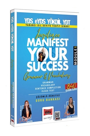 Resim Yds Yökdil Ydt İngilizce Manifest Your Success Grammar Vocabulary - Yargı Yayınları