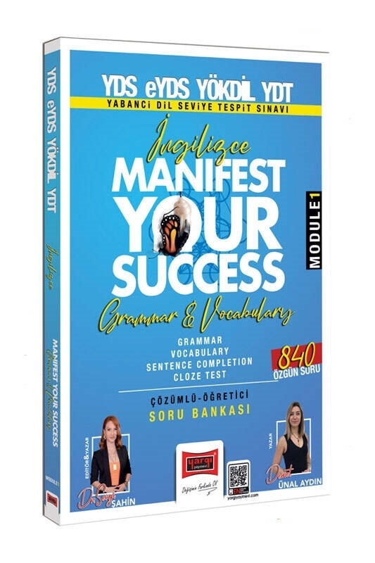 resm Yds Yökdil Ydt İngilizce Manifest Your Success Grammar Vocabulary - Yargı Yayınları