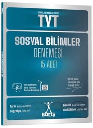Resim Barış Yayınları TYT Sosyal Bilimler Denemesi 15 Adet