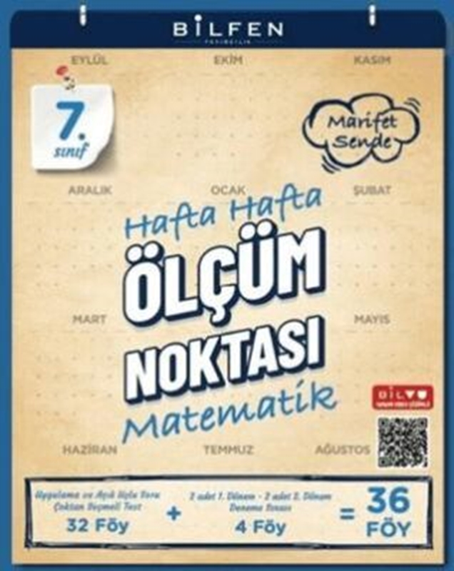 resm Bilfen Yayıncılık 7. Sınıf Matematik Ölçüm Noktası