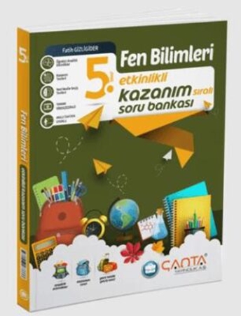 Resim Çanta Yayınları 5. Sınıf Fen Bilimleri Etkinlikli Kazanım Sıralı Soru Bankası