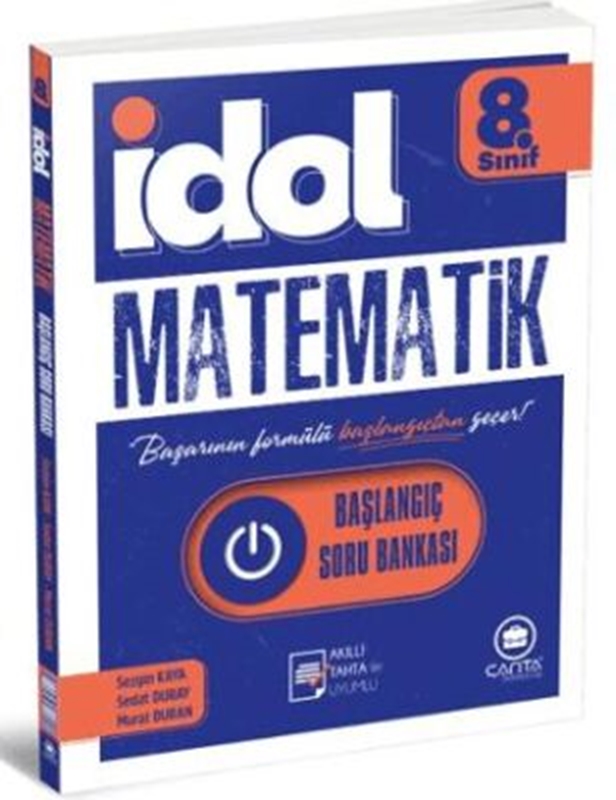resm Çanta Yayınları 8. Sınıf İdol Matematik Başlangıç Soru Bankası