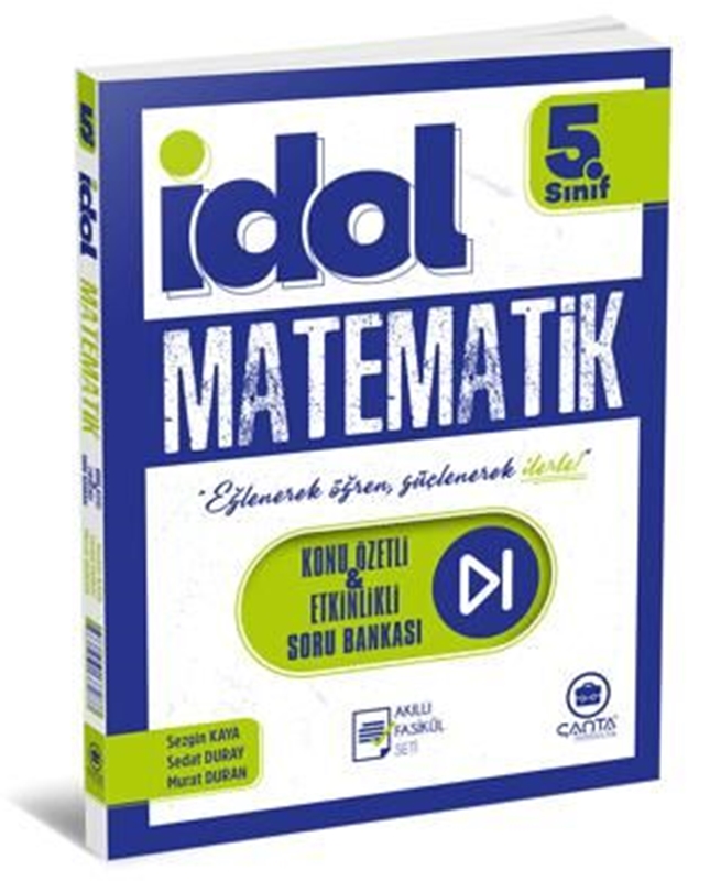 resm Çanta Yayınları 5. Sınıf İdol Matematik Konu Özetli ve Etkinlikli Soru Bankası