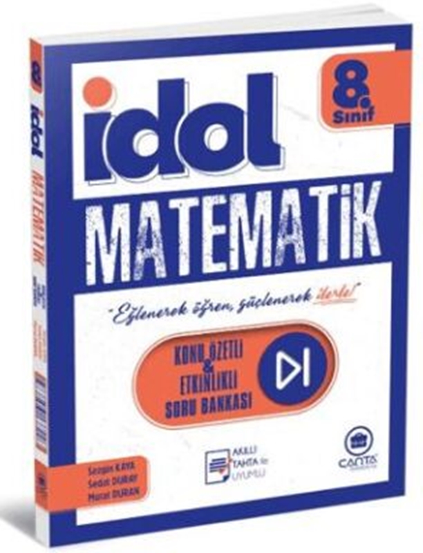 resm Çanta Yayınları 8. Sınıf İdol Matematik Konu Özetli & Etkinlikli Soru Bankası