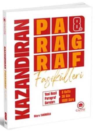 Resim Çanta Yayınları 8. Sınıf Kazandıran Paragraf Fasikülleri