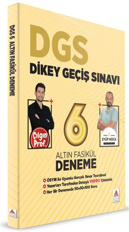 resm DGS 6 Altın Fasikül Deneme