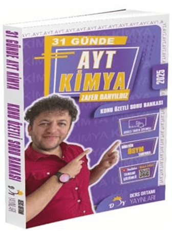 Resim 2025 Model 31 Günde AYT Kimya Kampı Video Ders Kitabı