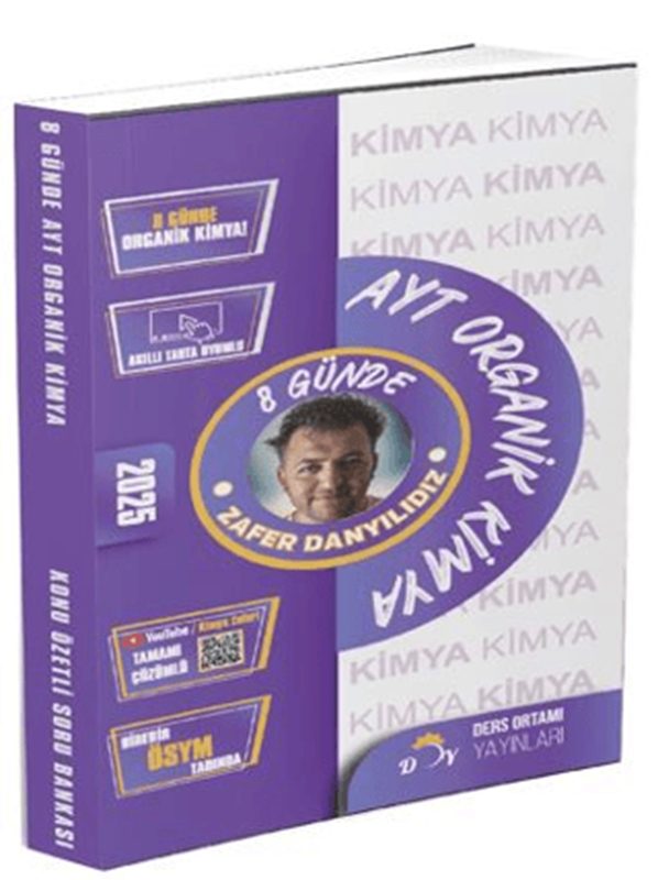resm 2025 Model 8 Günde AYT Organik Kimya Kampı Video Ders Kitabı