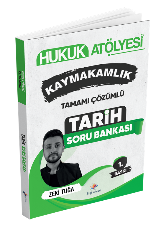 resm Dizgi Kitap Hukuk Atölyesi Kaymakamlık Tamamı Çözümlü Tarih Soru Bankası Zeki Tuğa