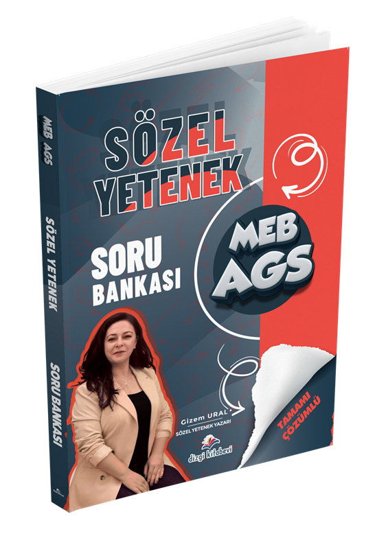 resm Dizgi Kitap 2026 MEB AGS Sözel Yetenek Tamamı Çözümlü Soru Bankası Gizem Ural
