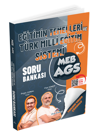Resim Dizgi Kitap 2026 MEB AGS Eğitimin Temelleri ve Türk Milli Eğitim Sistemi Tamamı Video Çözümlü Soru Bankası Özgür Hamal Ziya Sümer